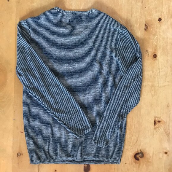 Selected Homme - Wool Men's Casual Classic Knit Shirt - Size M - Picture 4 of 4